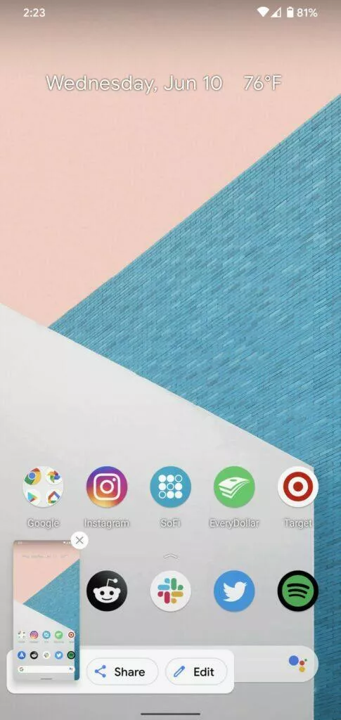 novinky android 11 beta nové úpravy aktuálního screenshotu 1