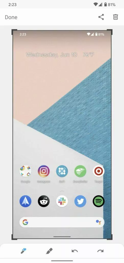 novinky android 11 beta nové úpravy aktuálního screenshotu 2