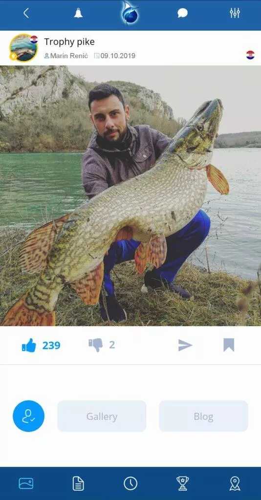 plná verze aplikace Fishsurfing uživatelé Marin