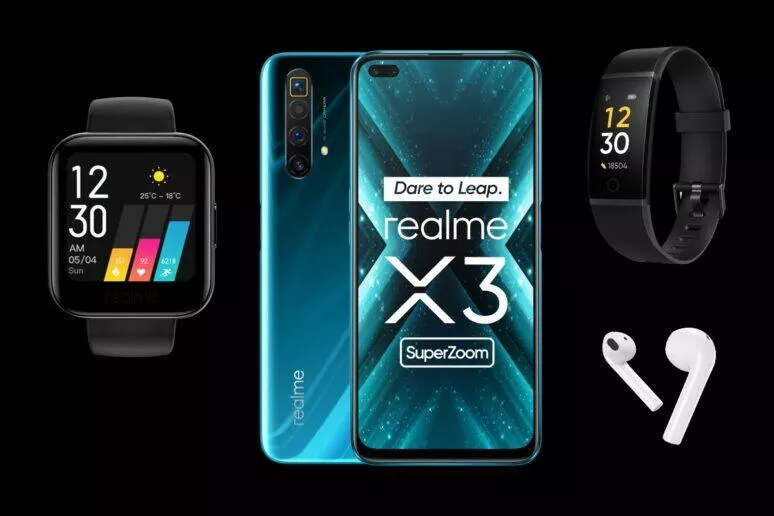Realme X3 SuperZoom Band Watch Buds Realme X3 SuperZoom Band Watch Buds