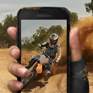 Samsung Galaxy Xcover 4S prach