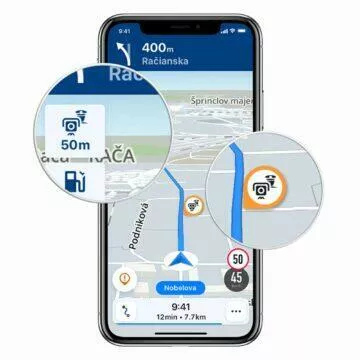 Sygic zobrazi mobilni radary