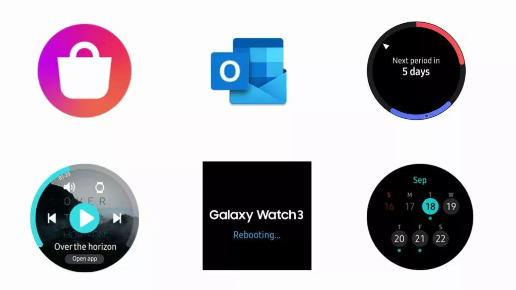hodinky Galaxy Watch 3 funkce