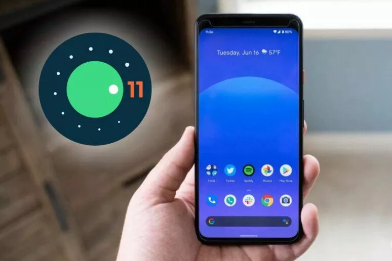 tapeta beta Android 11
