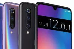 Xiaomi Mi 9 MIUI 12.0.1 update