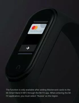 xiaomi mi band 4 nfc evropa