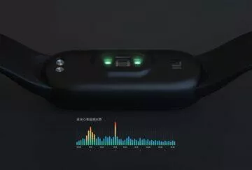 Xiaomi Mi Band 5 senzory