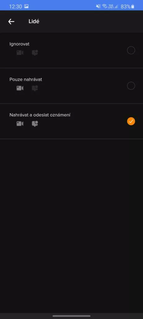 12 aplikace Netatmo Security oznámení lidé