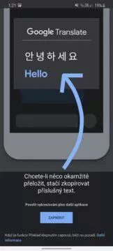 2 překlad klepnutím Google Překladač vysvětlení