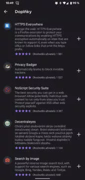 doplnky pro novou verzi firefox prohlizece