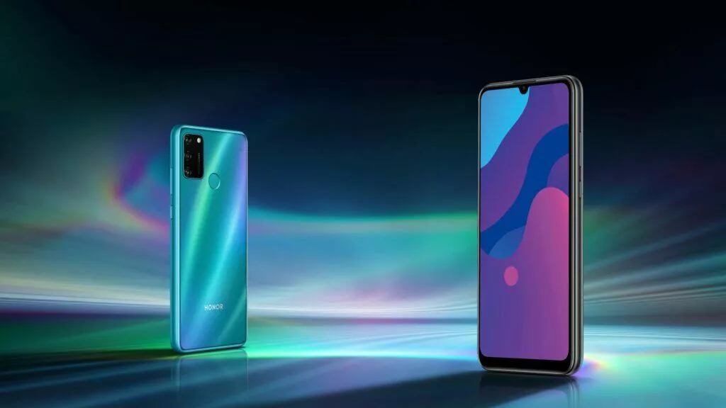 Honor 9A displej záda