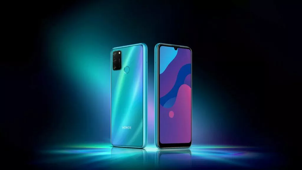 honor 9a predni zadni strana