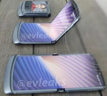 motorola razr 2020 na prvních obrázcích
