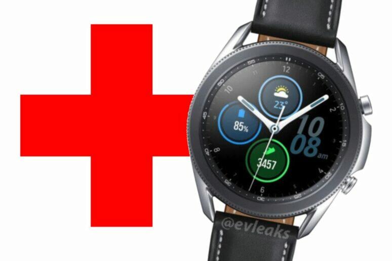 nové funkce Samsung Galaxy Watch 3 detektor pádu
