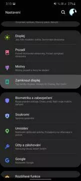 odemykání Android telefonu nastavení