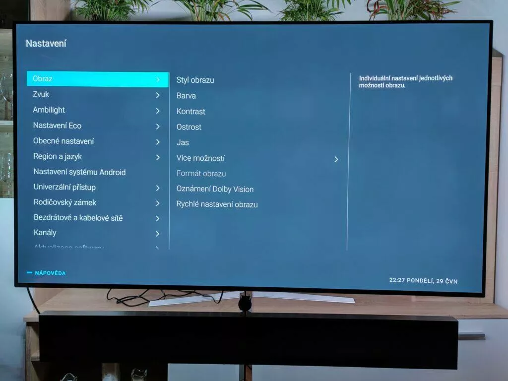 philips 65oled984 ovladani