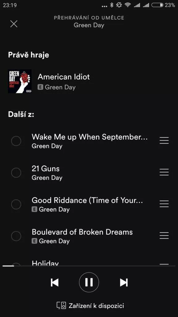 úprava playlistu tipy spotify