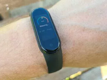 Xiaomi Mi Band 5 analýza stresu