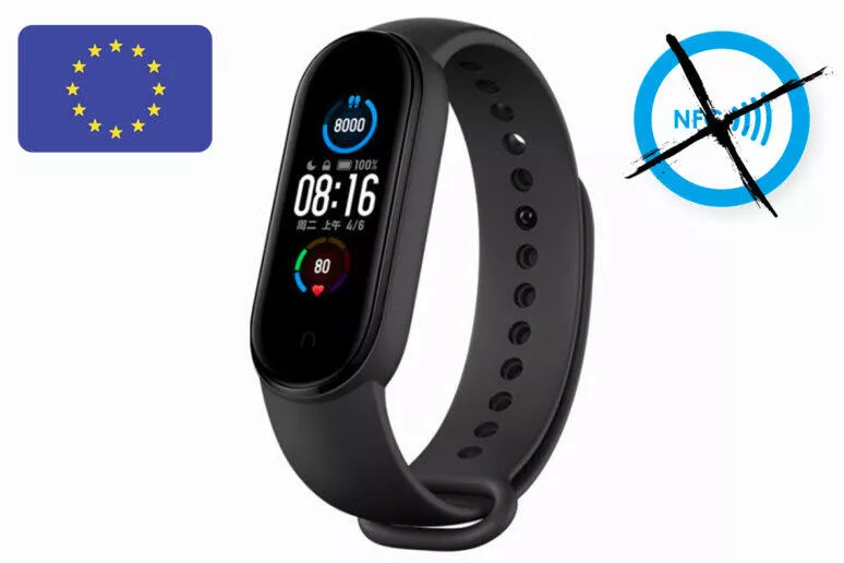 xiaomi mi band 5 v evropě