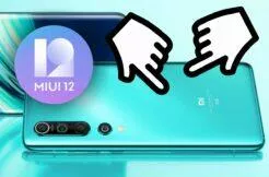 Xiaomi MIUI 12 gesta na zádech Xiaomi MIUI 12 gesta na zádech