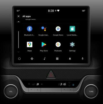 Android Automotive OS základní emulátor