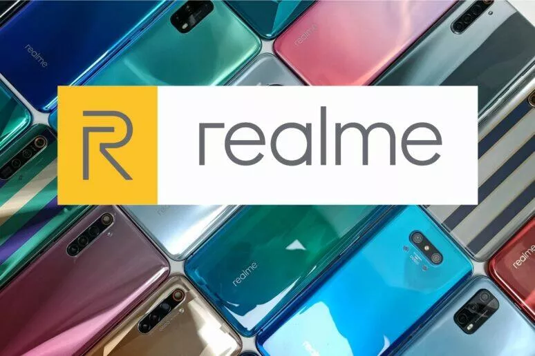 design nevyrobených Realme telefonů