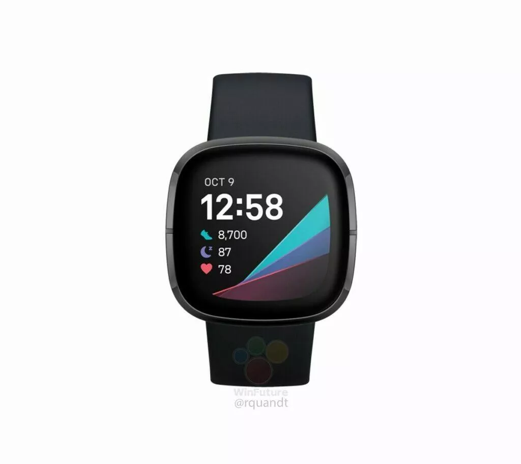 fitbit sense displej