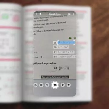 google lens domaci ulohy vyber rovnice