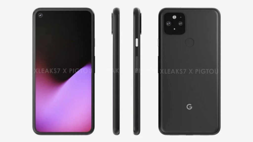 google pixel 5 rendery
