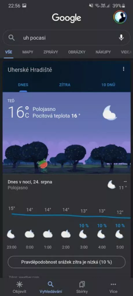 předpověď