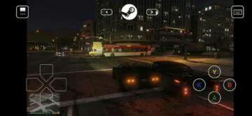 GTA 5 Steam Link Android gameplay