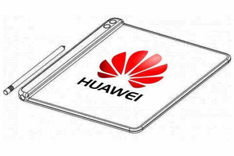 Huawei displej ohebný dovnitř