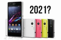 kompaktní telefony Sony 2021