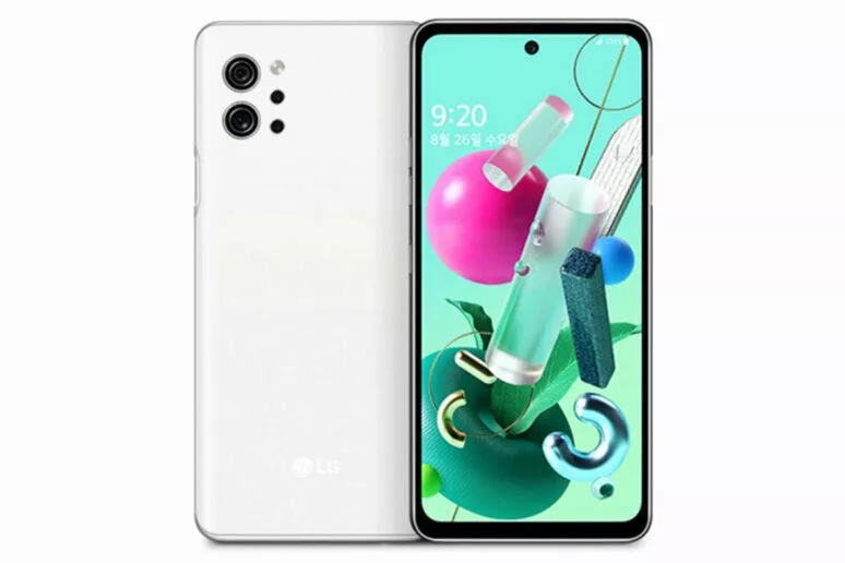 LG Q92 5g design