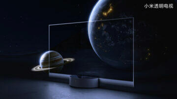 Mi TV LUX OLED Transparent Edition vesmír
