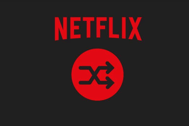 Netflix Shuffle Play tlačítko