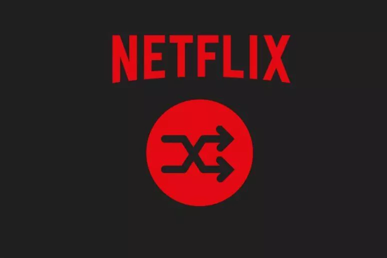 Netflix Shuffle Play tlačítko Netflix Shuffle Play tlačítko