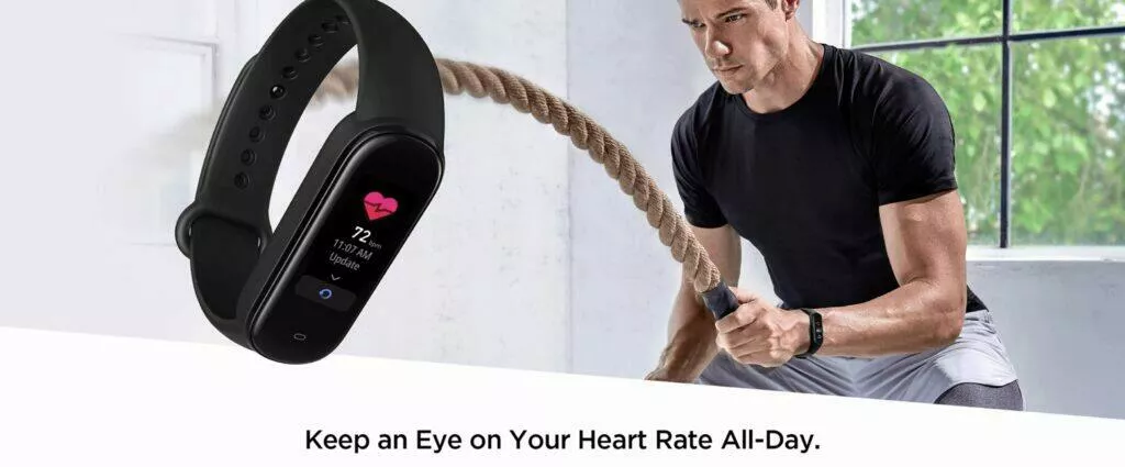 odhalený Huami Amazfit Band 6 celodenní měření tepu