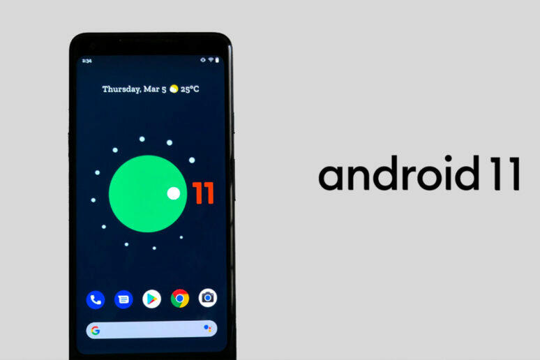 Poslední beta verze Android 11