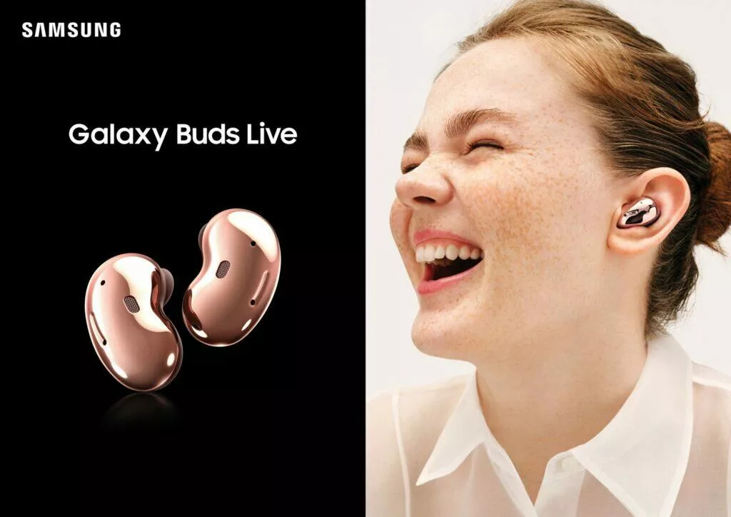 představení Samsung Galaxy Buds Live dámská