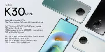 Redmi K30 Ultra specifikace