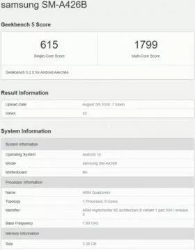 samsung chystá model galaxy a42 5g samsung chystá model galaxy a42 5g