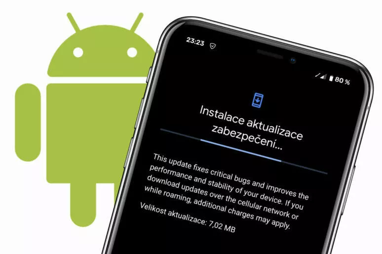 srpnova aktualizace androidu