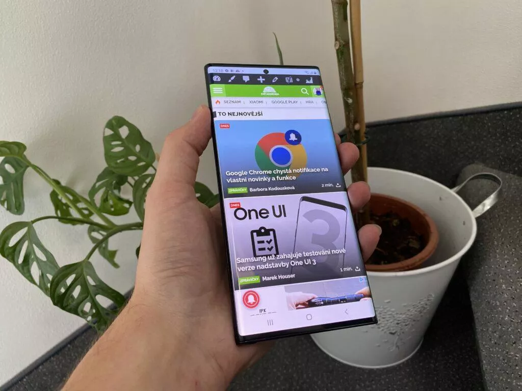 svet androida galaxy note 20