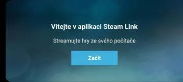 vítejte ve Steam Link