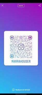 vyhledávání sledování instagram qr kód barvy