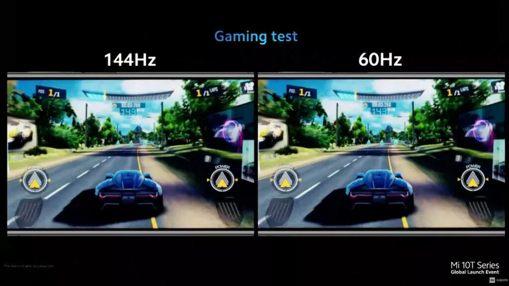 144 hz displej