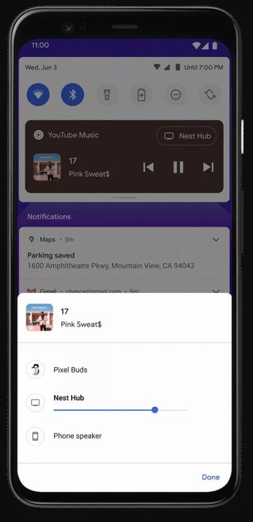 android 11 rychle nastaveni audio