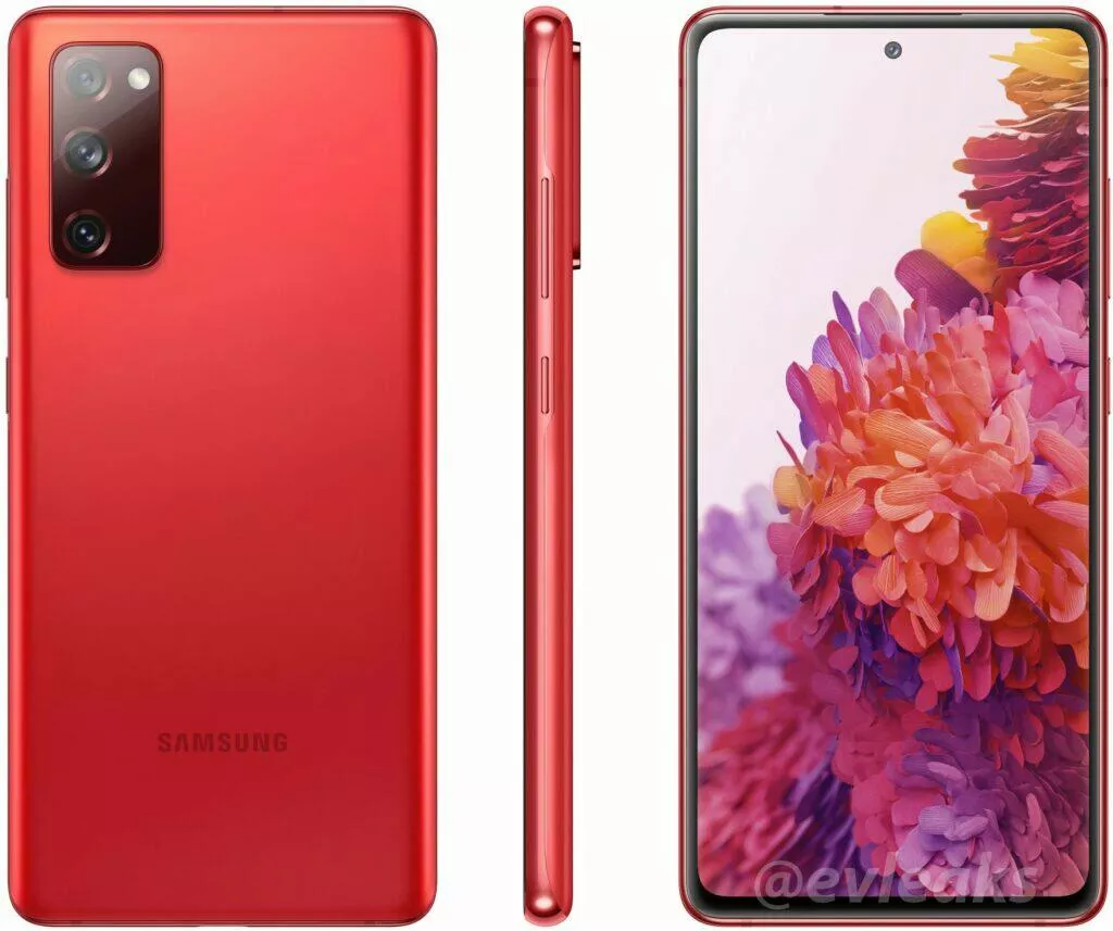 design galaxy s20 fe