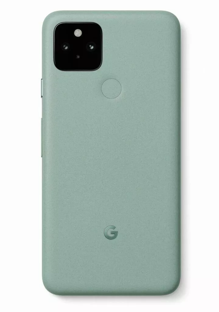 google pixel 5 mint green